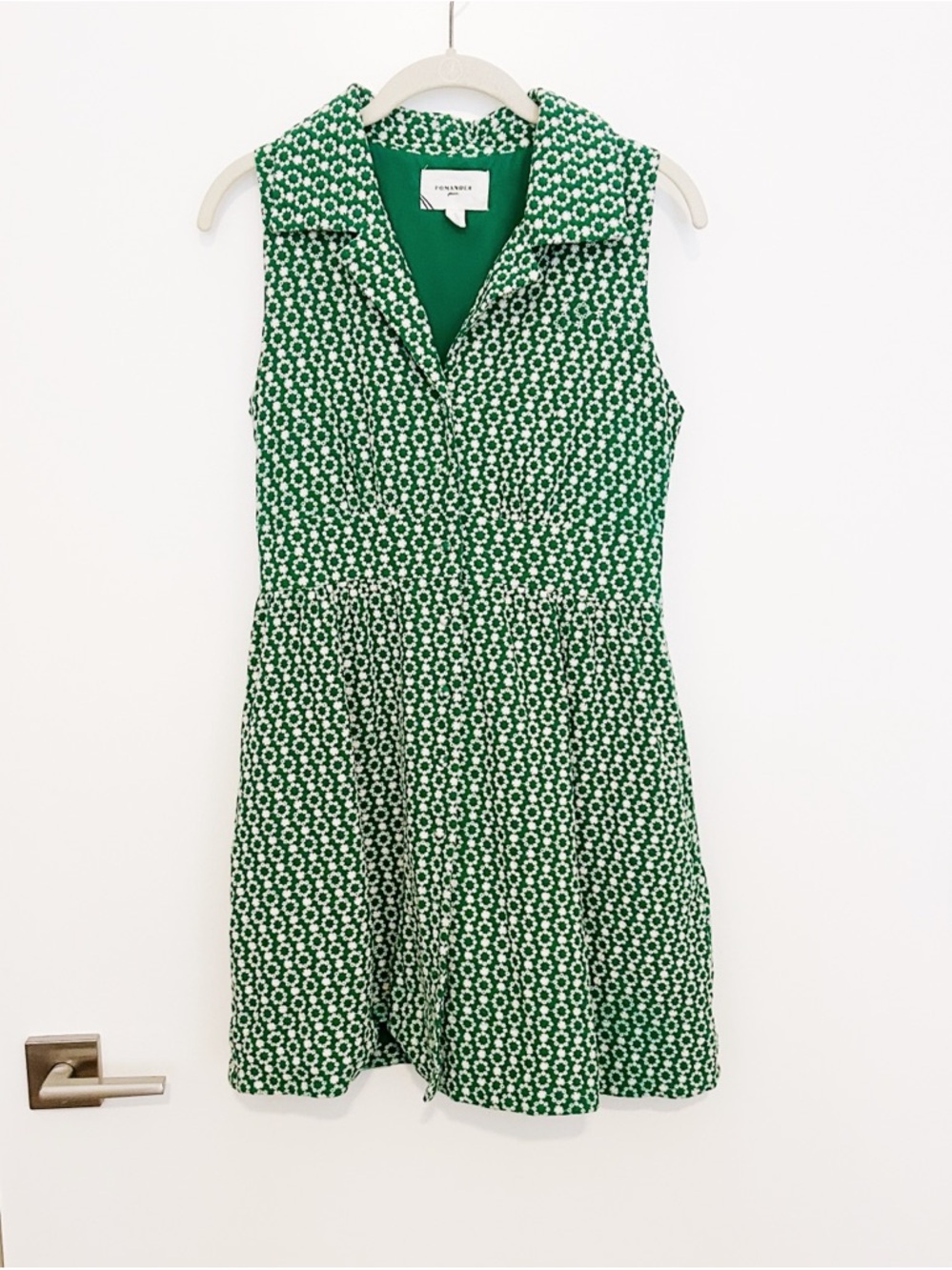 Tuckernuck Pomander Place Greenbriar Eyelet Noelle Shirt Dress - Picture 5 of 10